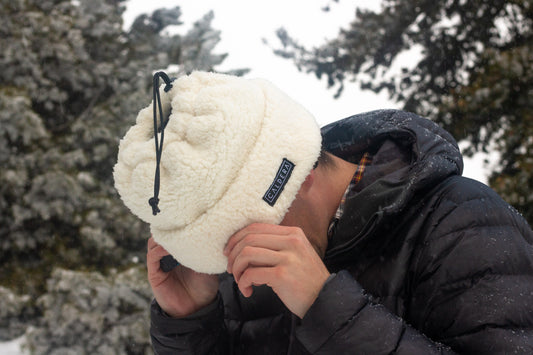 Ivory Sherpa Beanie