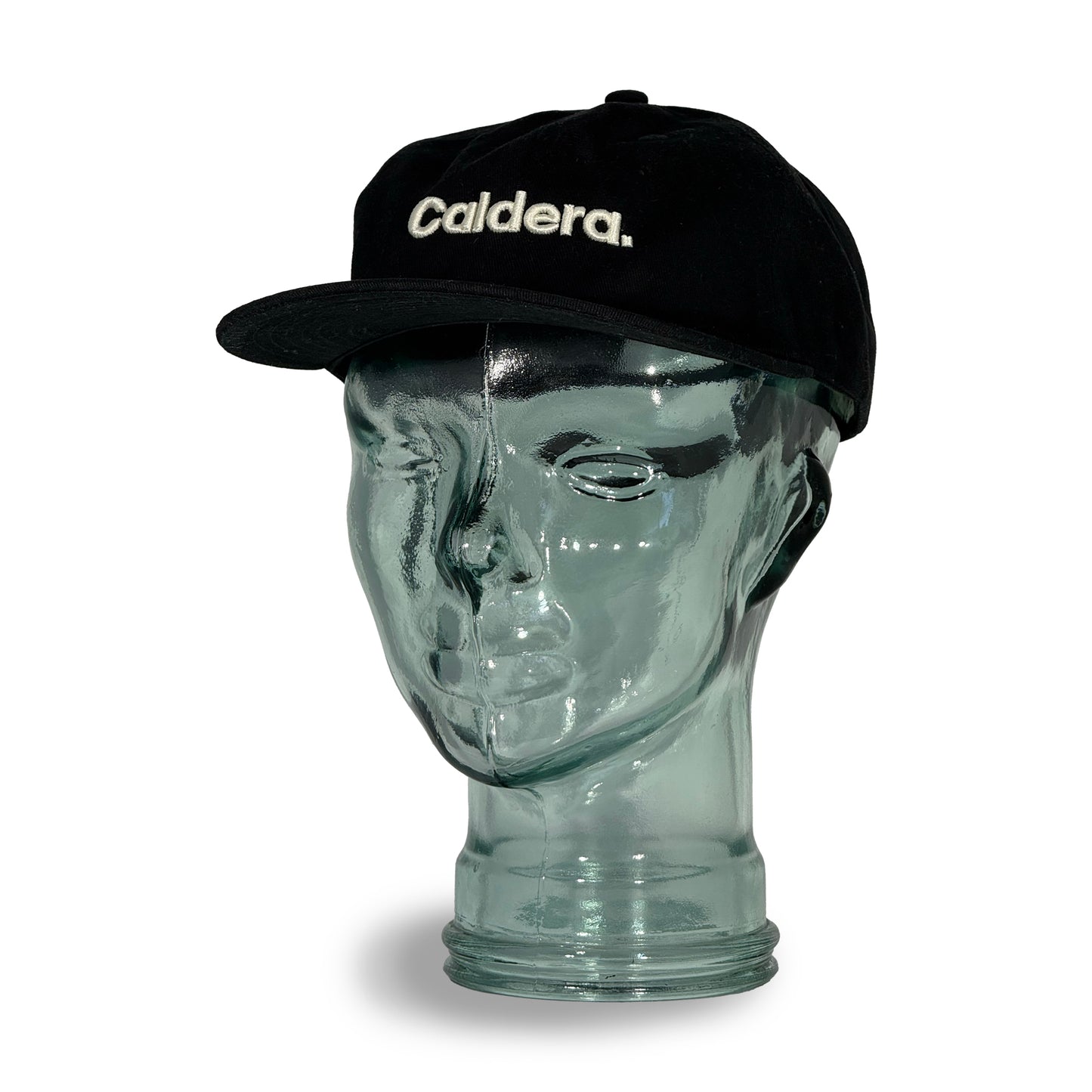 Black Embroidered Hat