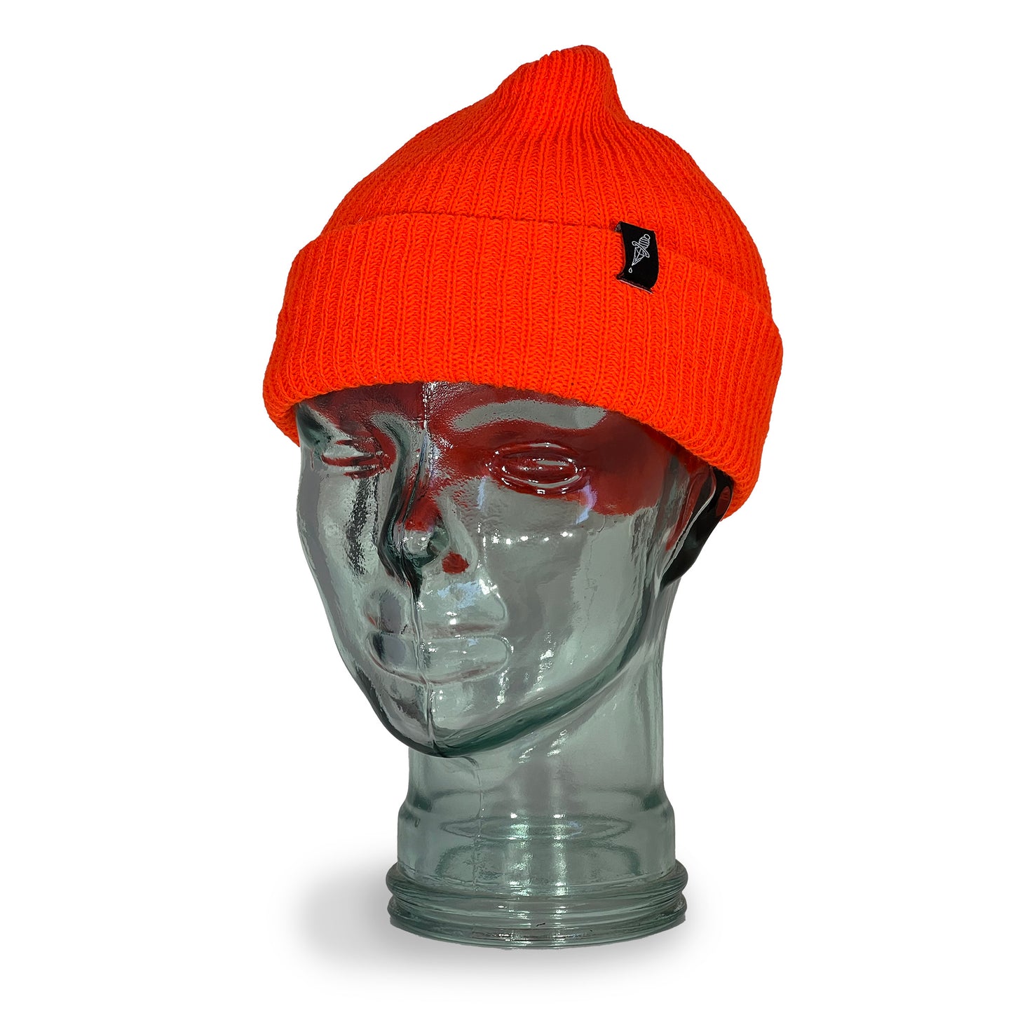 Orange Knit Beanie