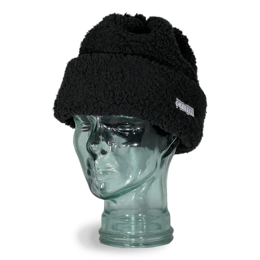 Black Sherpa Beanie